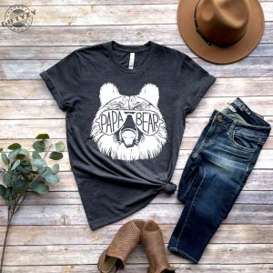 The trendiest Papa Bear shirt Perfect for dad Giftyzy 5