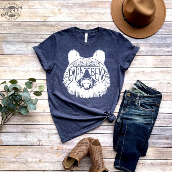 The trendiest Papa Bear shirt Perfect for dad Giftyzy 6