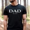 Dad Est 2023 Funny Gift For Dad Grandpa Happy Father's Day Shirt