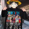 One Piece 25th Anniversary 1997 2022 Thank You For The Memories Shirt