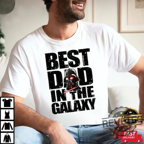 Best Dad In The Galaxy Shirt Star Wars Dad Shirt Star Wars Tee