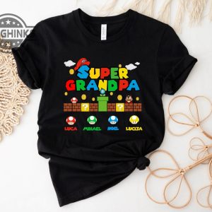 Super Grandpa Shirt Laughinks 3