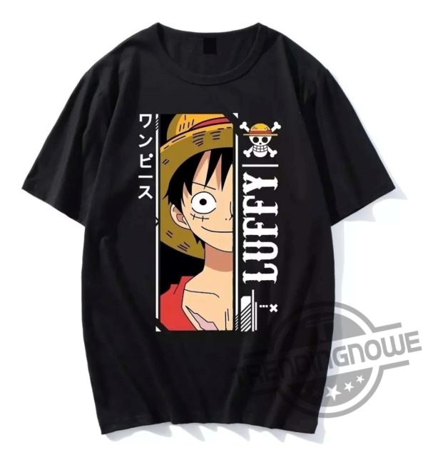 One Piece Luffy Straw Hat Pirate King Gift For Fan Shirt