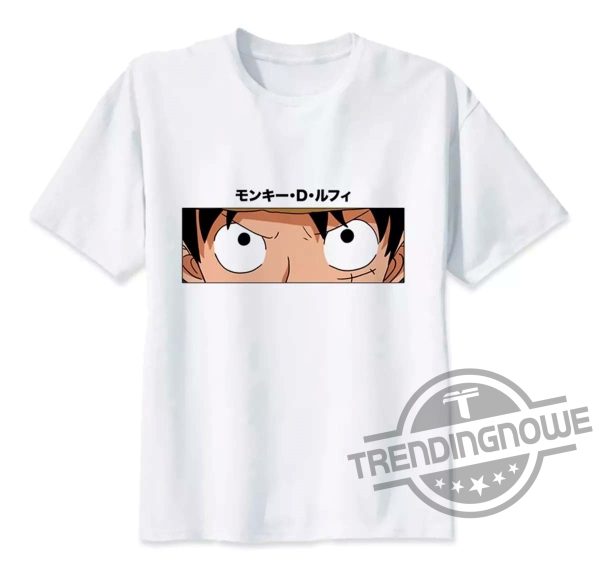 One Piece Luffy Face Pirate King Gift Shirt
