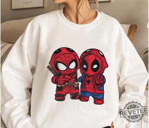 Marvel Spider man And Deadpool Cosplay 3 revetee