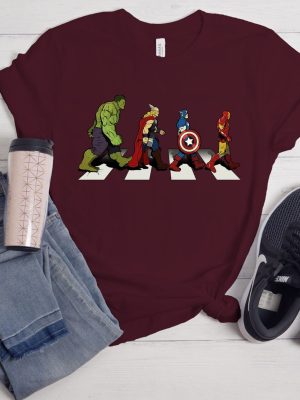 Avengers Crossing Abbey Road 2 revetee 1 scaled