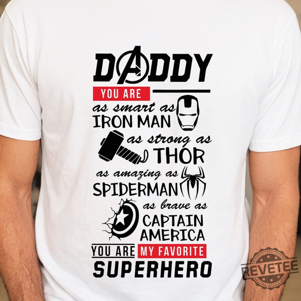 dad avengers shirt