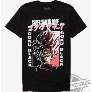 Dragon Ball Super Super Saiyan Rose Goku Gift Shirt