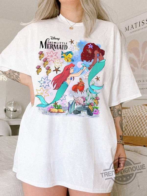 Disney The Little Mermaid Live Action Ariel Princess Gift Shirt