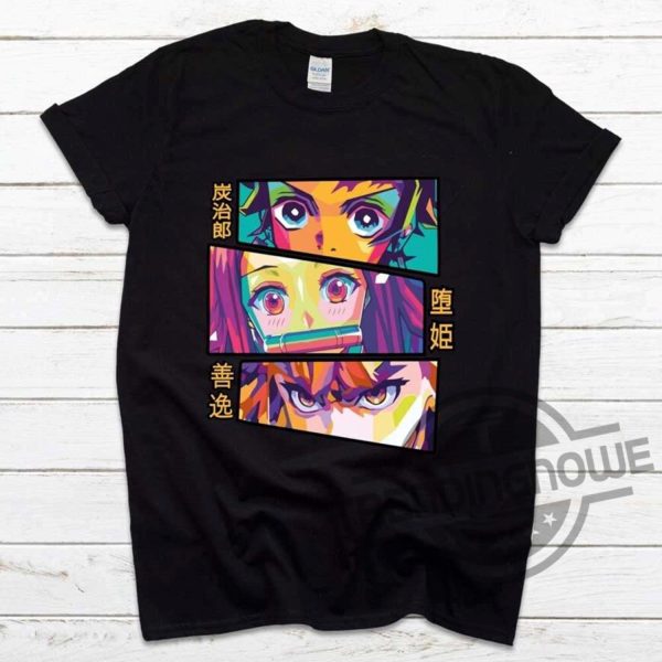 Demon Slayer Tanjiro Nezuko Zenitsu Gift Shirt