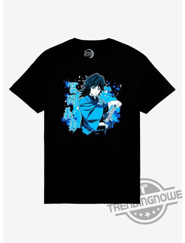 Demon Slayer Kimetsu No Yaiba Giyu Tomioka Gift Shirt