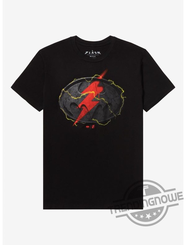 DC Comics The Flash Batman Logo Gift For Fan Shirt