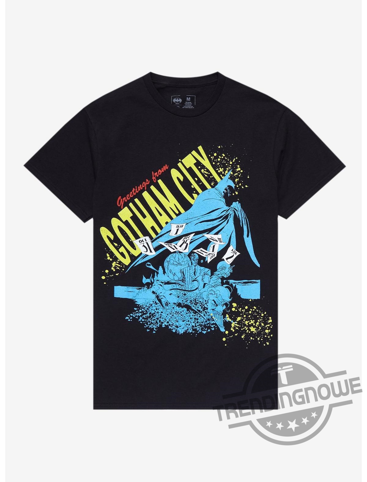 DC Comics Batman Greetings From Gotham City Gift Shirt 5 DC Comics Batman Greetings From Gotham City Gift Shirt