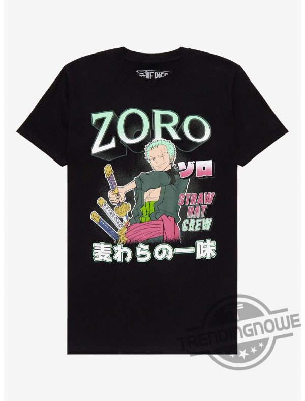 One Piece Roronoa Zoro Gift Shirt