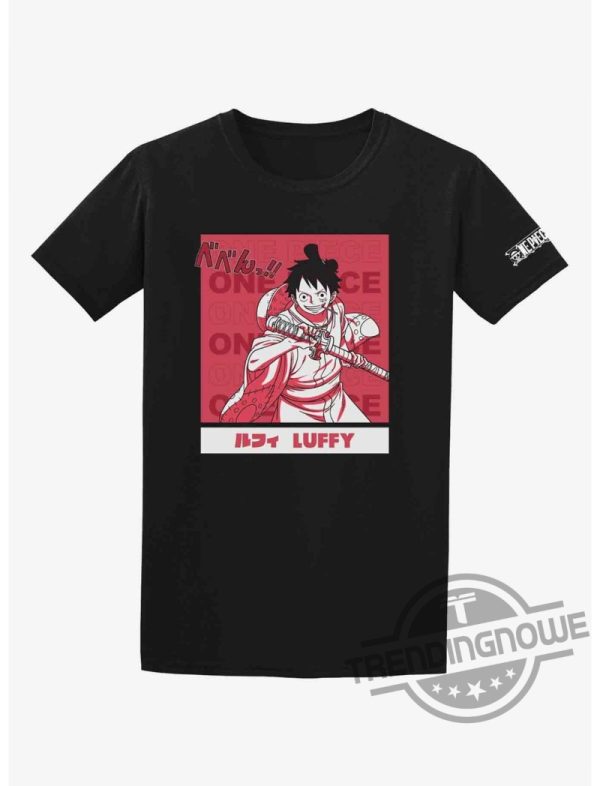One Piece Luffy Wano Gift For Lovers Shirt