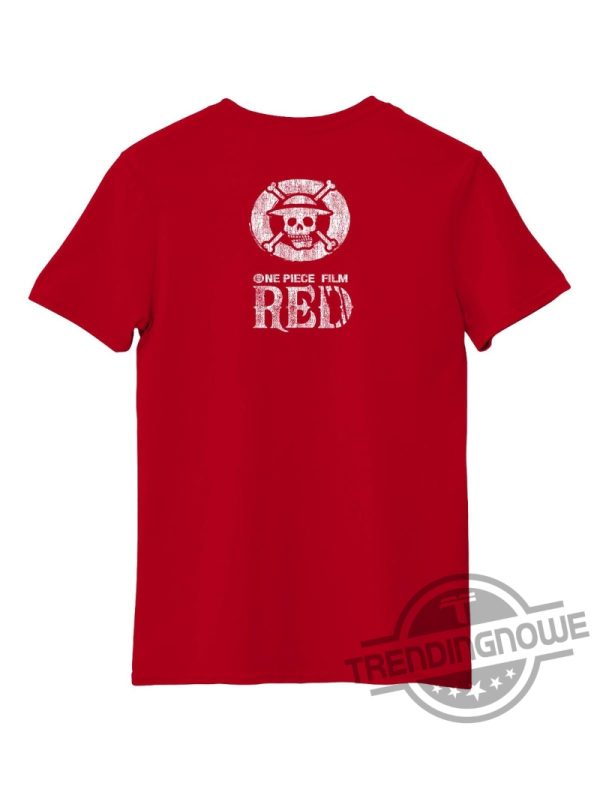 One Piece Film Red Luffy Gift For Lovers Shirt