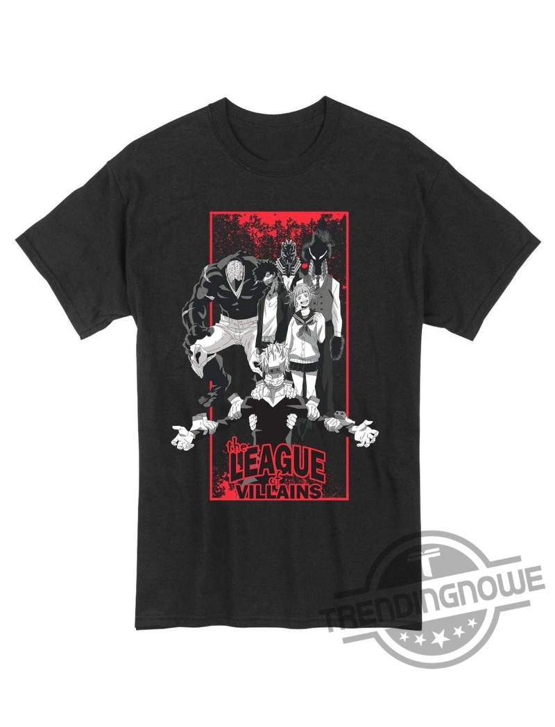 My Hero Academia The League Of Villains Gift Shirt 5 My Hero Academia The League Of Villains Gift Shirt