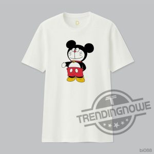 Doraemon Cosplay Mickey Gift For Lovers Shirt