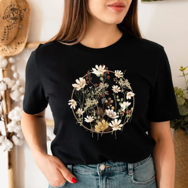 Wildflower Floral Graphic Shirt Gift For Her Mothers Day giftyzy 7