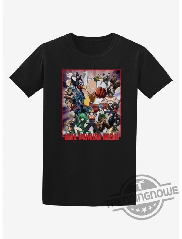 One Punch Man Group Gift For Lovers Shirt