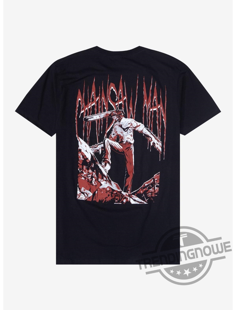 Chainsaw Man Denji Two-Sided Gift Shirt 7 Chainsaw Man Denji Two-Sided Gift Shirt