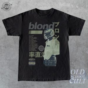 Frank Ocean Blond Album Vintage 90s Style Graphic Best Shirt For Fan giftyzy 3