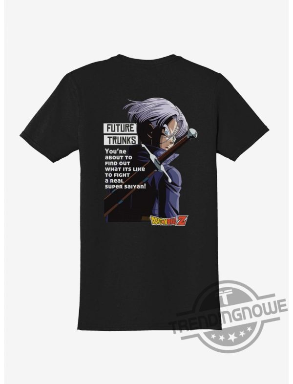 Dragon Ball Z Future Trunks Capsule Gift Shirt