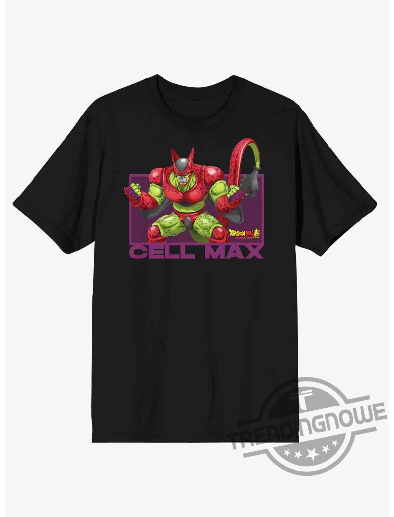 Dragon Ball Super Super Hero Cell Max Gift Shirt 5 Dragon Ball Super Super Hero Cell Max