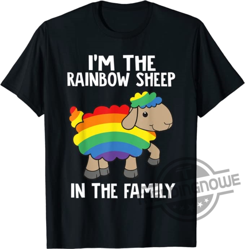 I'm The Rainbow Sheep In The Family LQBTQ Pride Month 2023 Gift T-Shirt 6 I'm The Rainbow Sheep In The Family LQBTQ Pride Month 2023 Gift T-Shirt