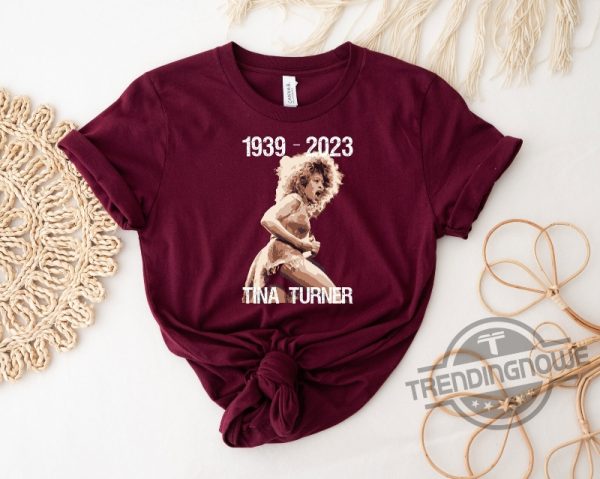 1939-2023 Tina Turner Shirt Gift For Lovers Shirt