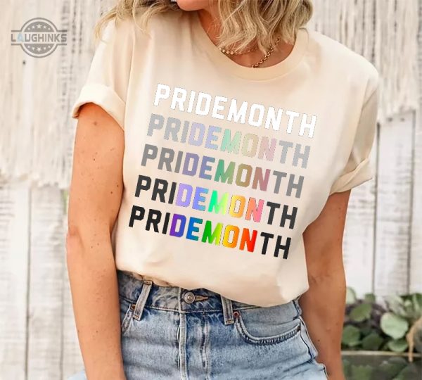 Pride Month Demon Shirt Equal Rights LGBTQ Tshirt LGBTQ Ally Tshirt Gay Pride Shirt-Laughinks_1