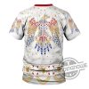 Singer Elvis Presley American Eagle Cosplay 3D All Over Printed Shirt