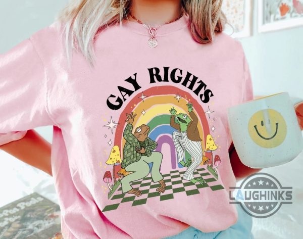 frog and toad say gay rights lgbt shirt