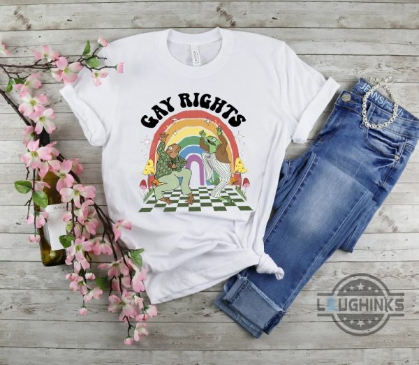 frog and toad say gay rights lgbt shirt