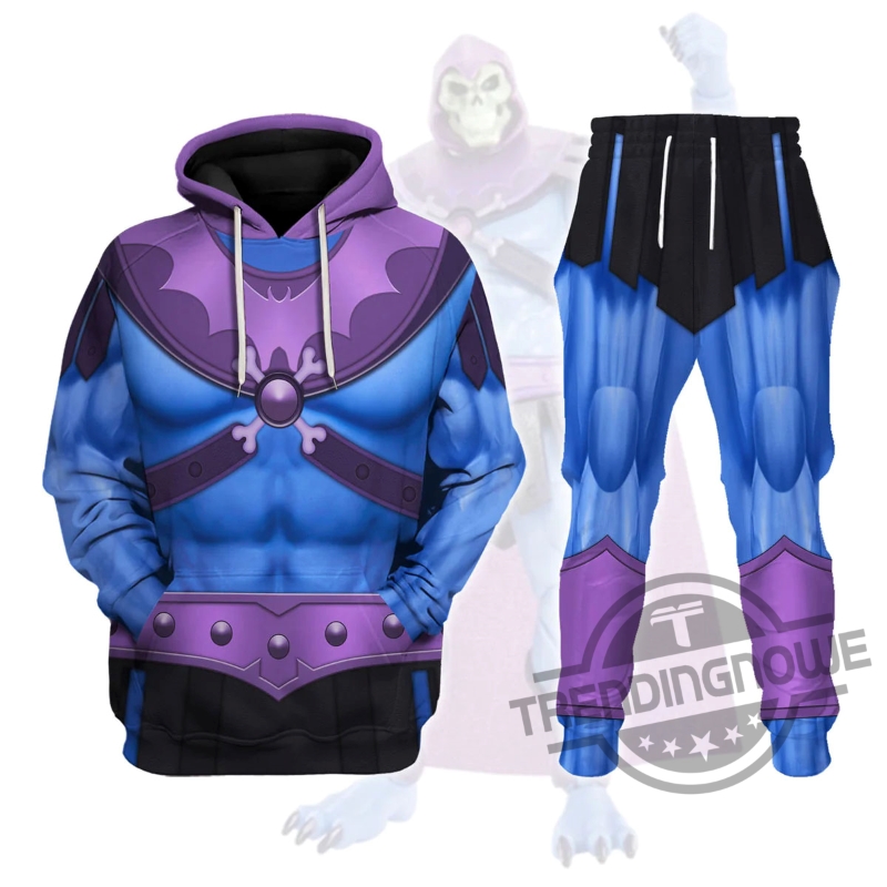 Skeletor Figure Costumes 3D All Over Printed Shirt 11 Skeletor Figure Costumes 3D All Over Printed Shirt
