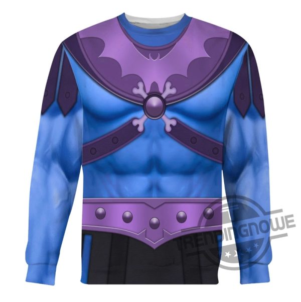 Skeletor Figure Costumes 3D All Over Printed Shirt