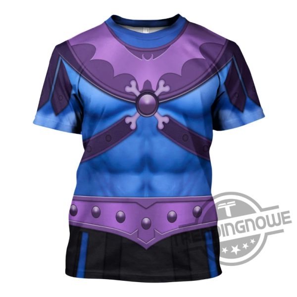 Skeletor Figure Costumes 3D All Over Printed Shirt