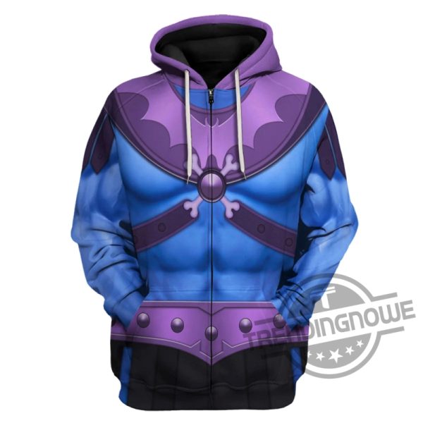 Skeletor Figure Costumes 3D All Over Printed Shirt