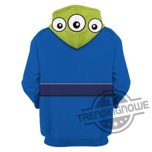 Little Green Aliens Toy Story Cosplay 3D All Over Printed Gift Shirt