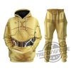 C3PO Stormtroopers Cosplay 3D All Over Printed Gift Shirt