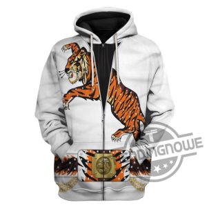 Elvis Presley Tiger Cosplay 3D All Over Printed Gift Shirt