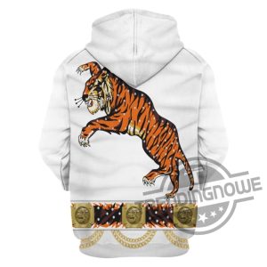 Elvis Presley Tiger Cosplay 3D All Over Printed Gift Shirt