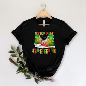 steppin’ into juneteenth black history free ish shirt 2023