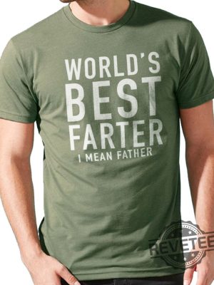 Worlds Best Farter Mean Father T Shirt revetee 1 3