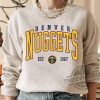 Vintage Denver Nugget Basketball Fan Gift Shirt