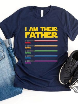 I Am Their Father Personalized Shirt Custom Dad Shirt With Kids Names 3 revetee 1 1