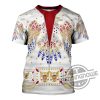 Elvis Presley America Eagle Cosplay 3D All Over Printed Gift Shirt