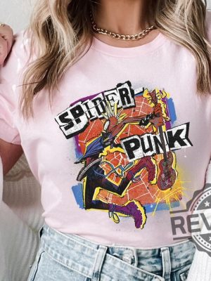 Spider Punk Shirt Spiderman 1 revetee 1