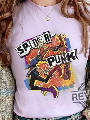 Spider Punk Shirt Spiderman 2 revetee 1