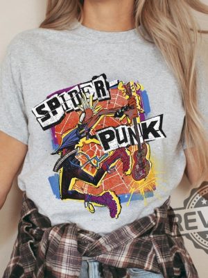 Spider Punk Shirt Spiderman 3 revetee 1